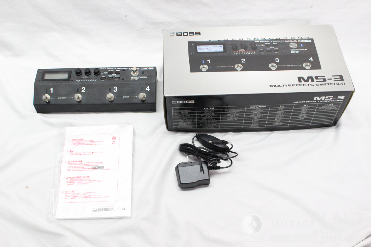 m*k様 BOSS MS-3 Boss MS-3 Multi Effects Switcher Pedal – Topshelf Instruments