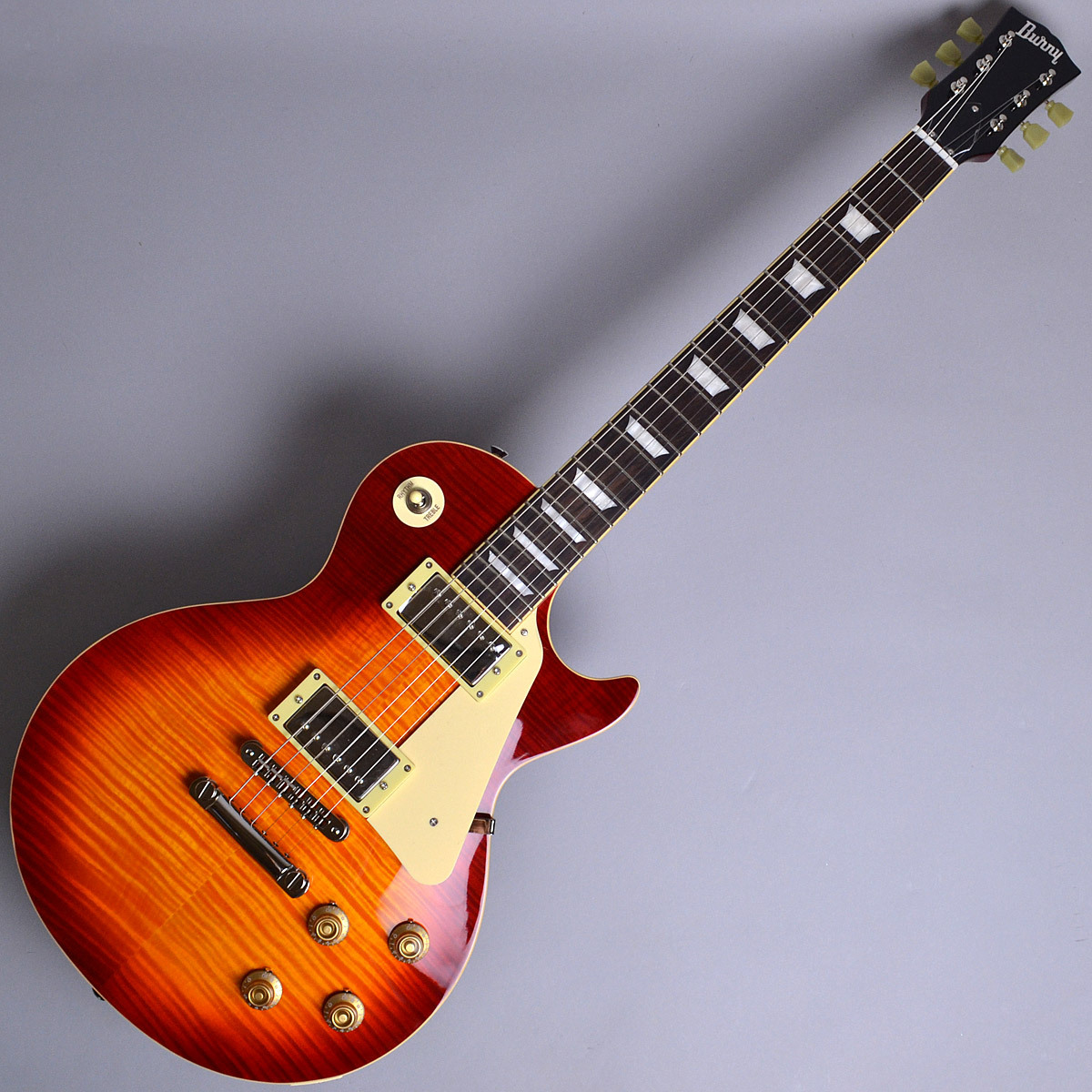 Burny SRLG55 Vintage Cherry Sunburst 初心者14点セット 【ミニアンプ