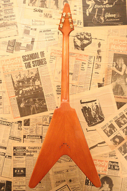 Max Guitars 1990's Korina 1958 Flying V 