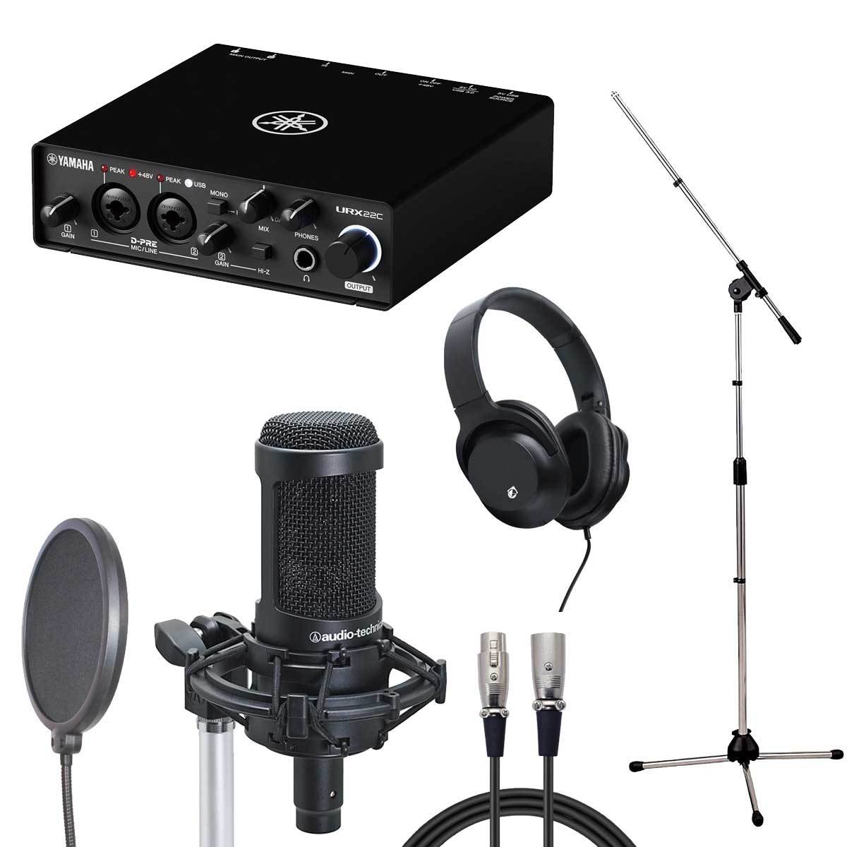 YAMAHA YAMAHA URX22C × audio-technica AT2035 【レコーディング