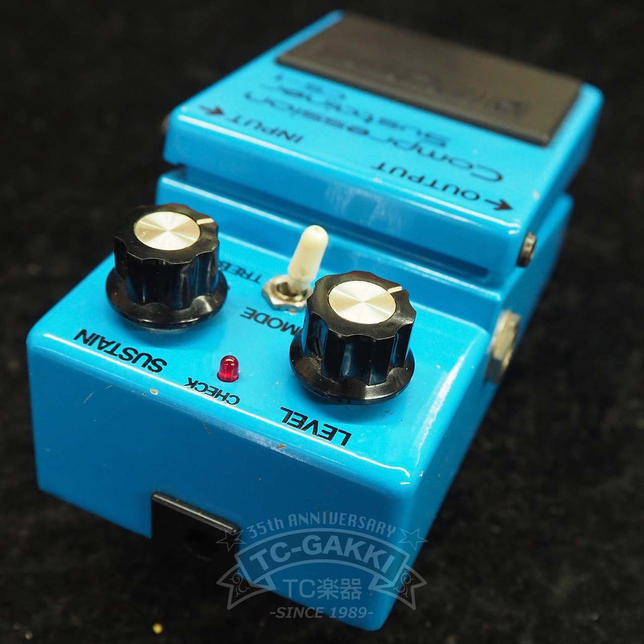 BOSS Compression Sustainer CS-1 1/6まで Vintage 1980 Boss CS-1 Compression Sustainer Guitar Effects