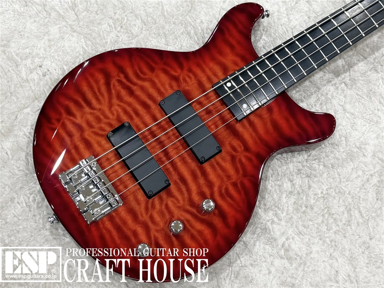 ESP J-TVB-V / Fire Red（中古/送料無料）【楽器検索デジマート】