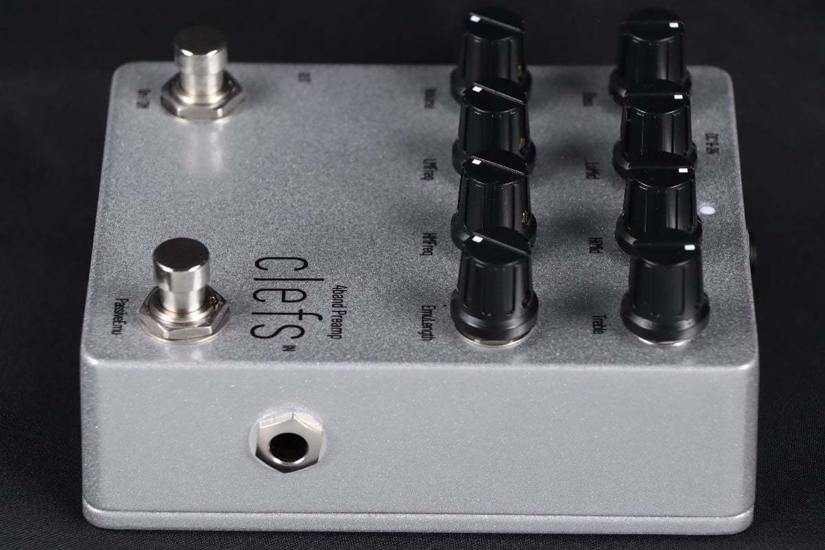 clefs #1 Preamp ver.2 ベース用プリアンプ clefs #1 Preamp Ver.2 プリアンプ 日本製 Made in Japan