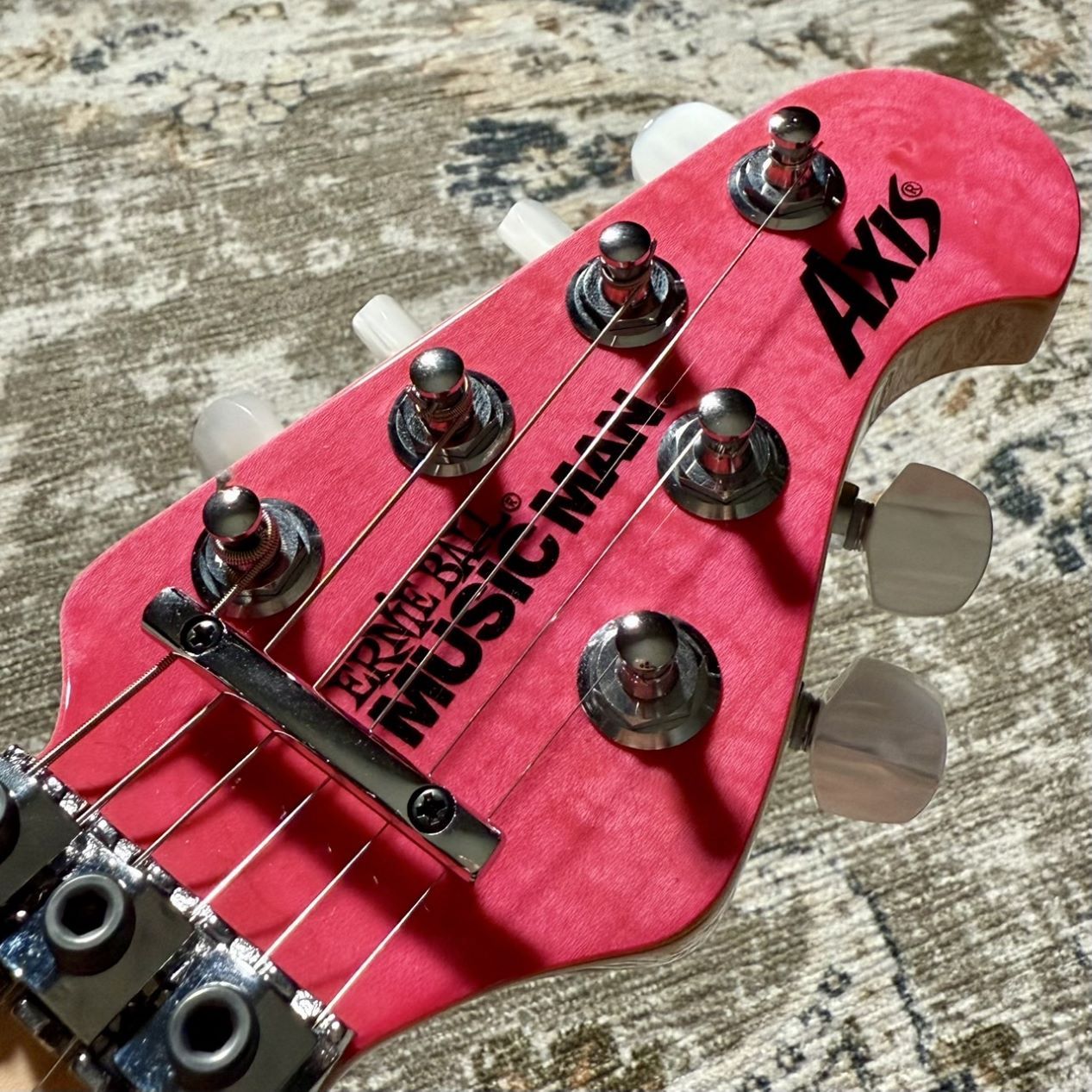 MUSIC MAN KID SPECIAL AXIS TRANS PINK QUILT MATCHING HEAD /3.50kg