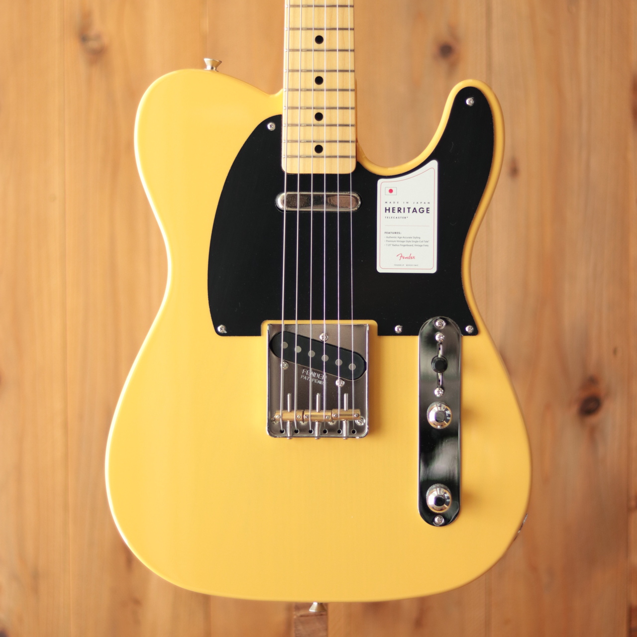 Fender Made in Japan Heritage 50s Telecaster Butterscotch