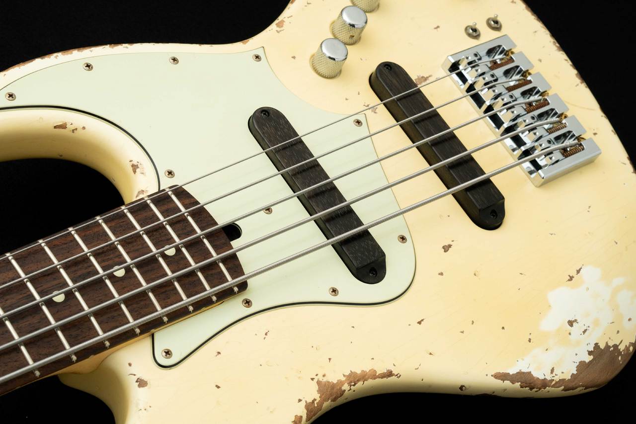 Xotic XJ-1T 5st Heavy Aged -Vintage White- #3315（新品/送料無料