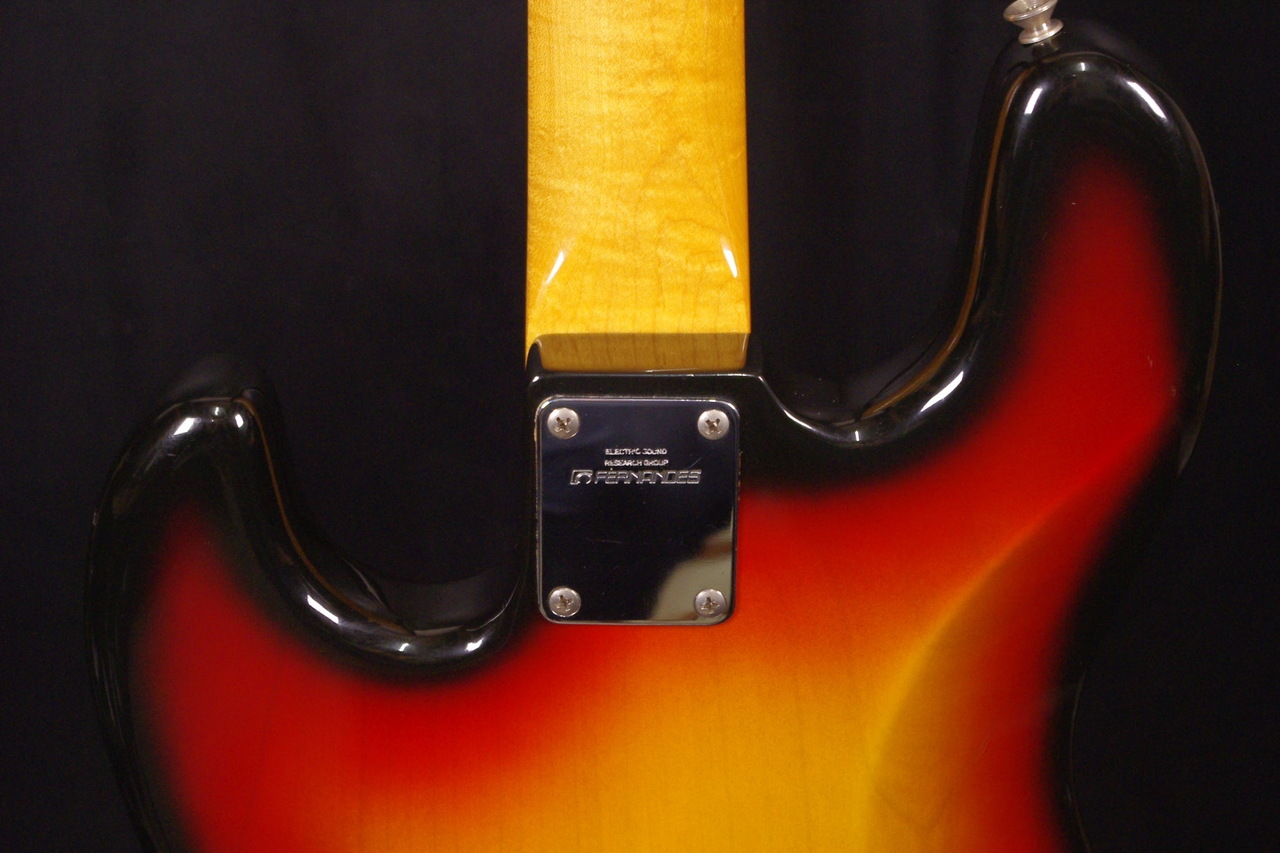 Fernandes RJB-75-60 , The Revival Jazz Bass 1982 - Sunburst