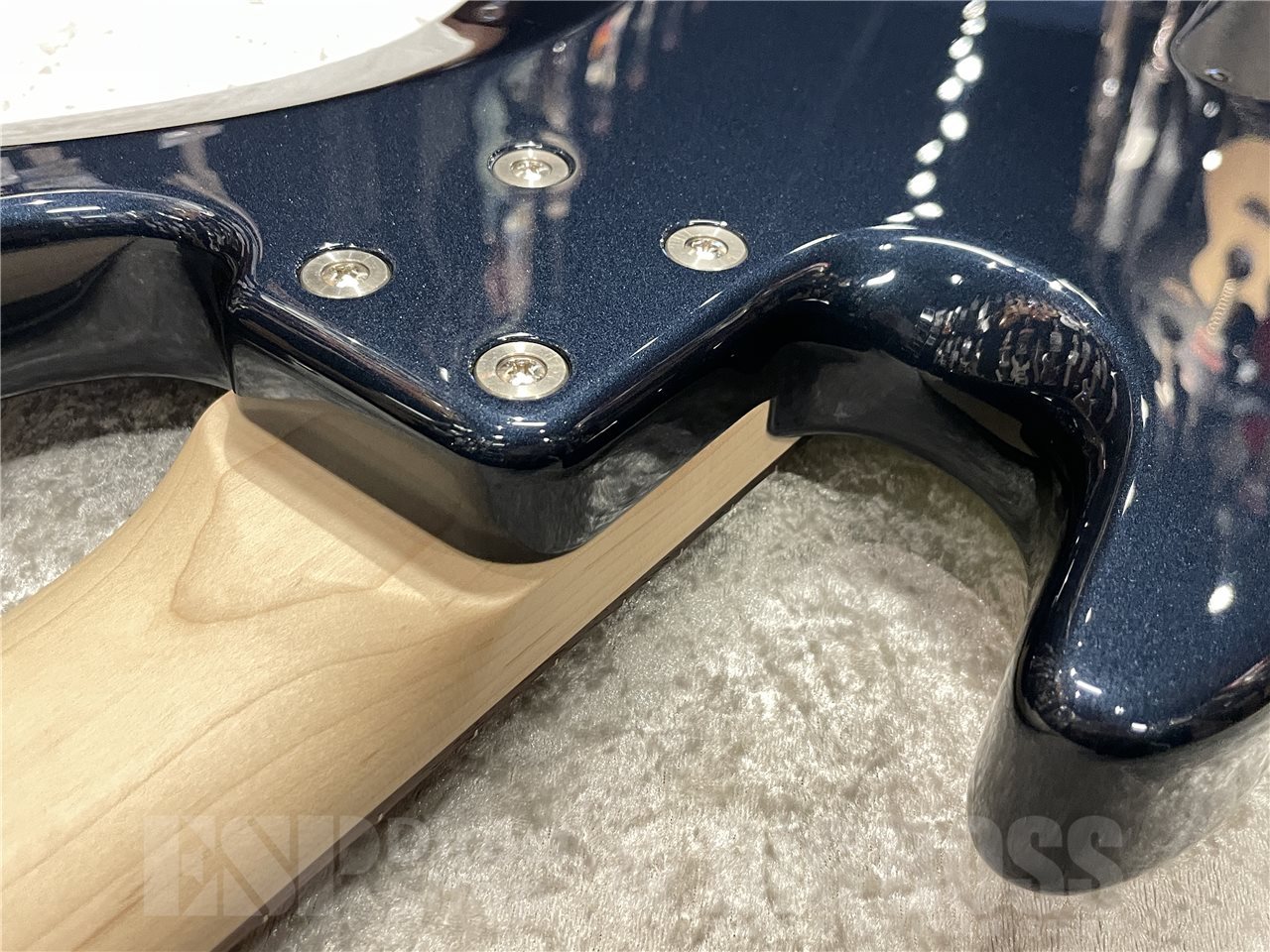 Kikuchi Guitars Hermes RV5-Ash【Dark Lake Placid Blue