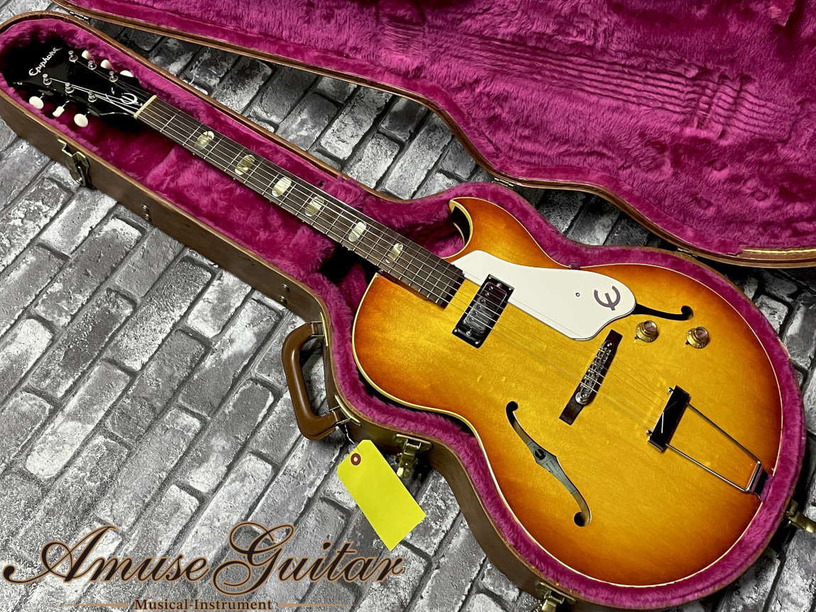 Epiphone E452T Sorrento # Sunburst 1966年製【Player's Condition】w/Gibson Hard  Case 2.33kg（ビンテージ）【楽器検索デジマート】