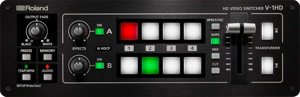 Roland V-1HD 純正ケース CB-BV1 セット Roland V-1HD【純正ケース CB-BV1 セット！】コンパクトHDビデオ