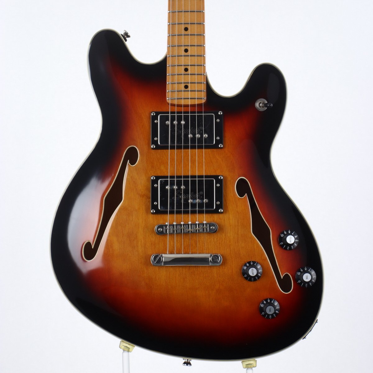 SQUIER STARCASTER 3sunburstで未使用に近い美品です。 Amazon.co.jp: Squier by Fender エレキギター Classic Vibe