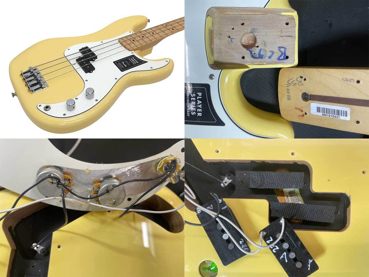 Fender Mexico Player Precision Bass Butter Cream / 2023年製