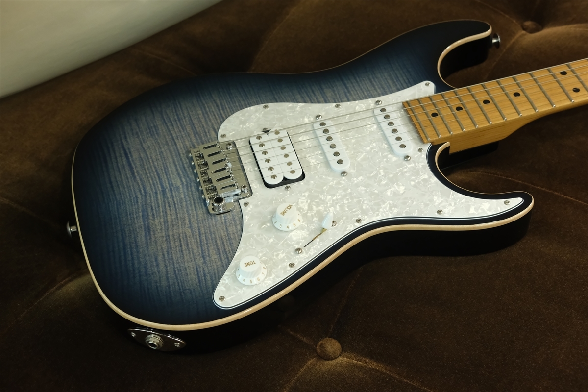 Suhr Standard Plus / Faded Trans Whale Blue Burst（新品/送料
