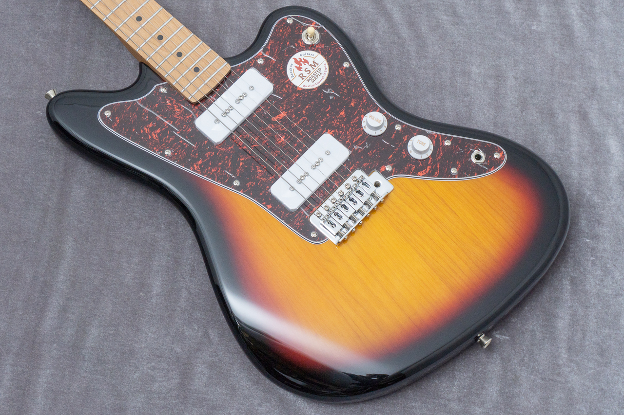 Bacchus(バッカス)/ BJM-1-RSM/M 3TS エレキギター 新品 Bacchus(バッカス) ／ BJM-1-RSM／M 3TS エレキギター ロース