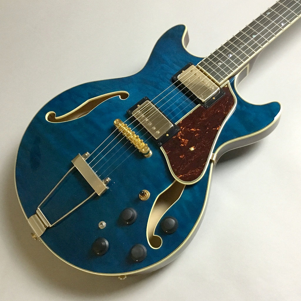 Ibanez AMH90QM TBL【現物写真】☆当社限定モデル（新品/送料無料 