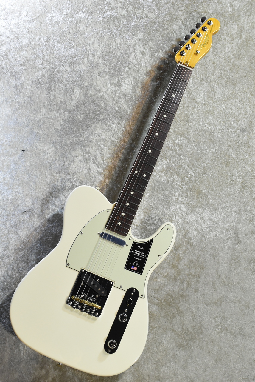 Fender AMERICAN PROFESSIONAL II TELECASTER MOD Olympic White