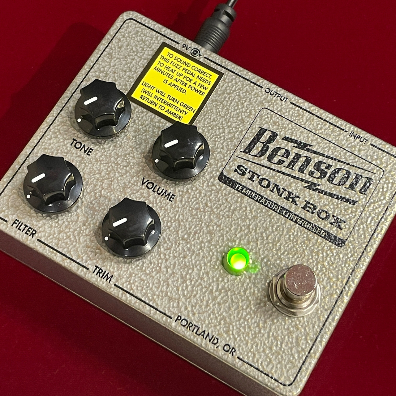 Benson Amps Germanium FUZZ ゲルマニウム ファズ セール激安商品