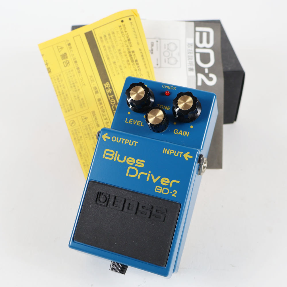 【美品】BOSS BD-2 Blues D ギターエフェクター BOSS Blues D BD-2 ギターエフェクター【箱付き】 箱あり BOSS Blues D