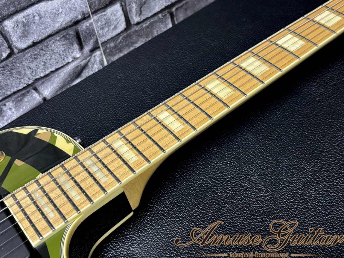 エピフォン　ザック・ワイルドレスポールカスタム迷彩使用 Epiphone Zakk Wylde Signature Les Paul Custom | Reverb