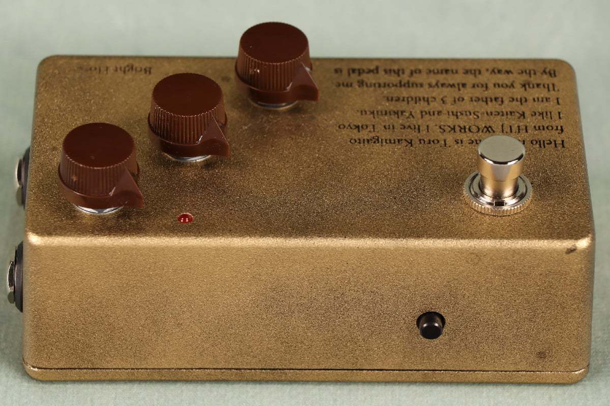 HTJ-WORKS Bright Horse Aged Gold オーバドライブ HTJ-WORKS -Bright Horse- Aged Gold オーバードライブ 日本製