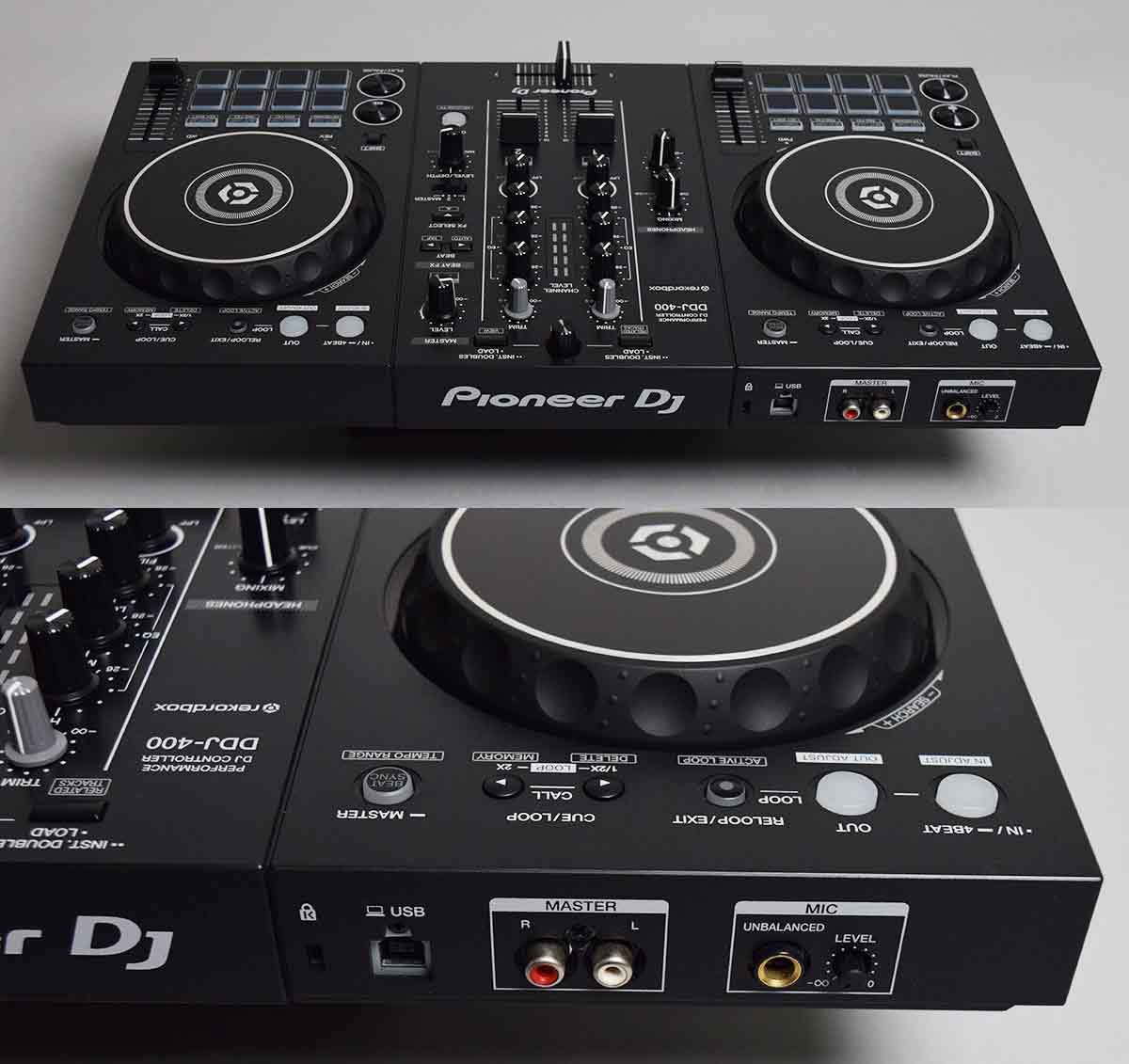 ddj-400 スピーカー、ヘッドフォン付き(コード全部あり) PC不要！DDJ