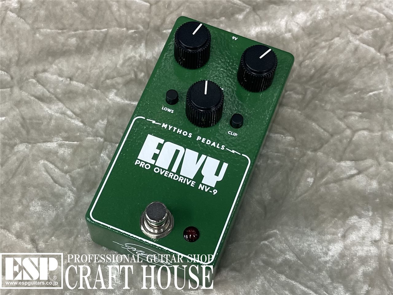 Mythos Pedals ENVY Pro Overdrive NV-9（新品）【楽器検索デジマート】