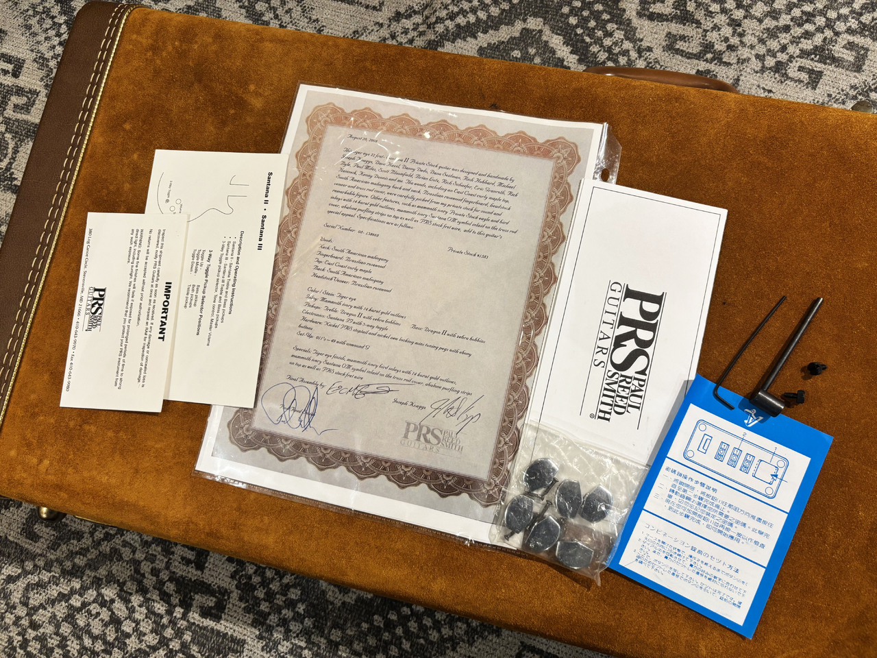 Paul Reed Smith(PRS) Private Stock Santana Ⅱ Brazilian Rosewood