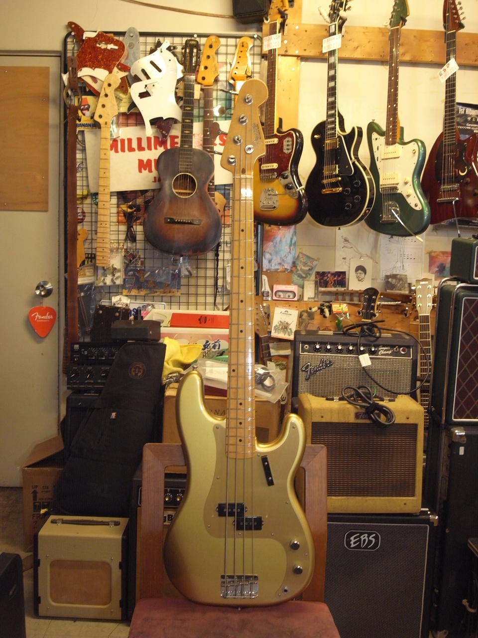Fender America original 50'sPB プレシジョンベース Fender American Original 50's PRECISION BASS Aztec Gold