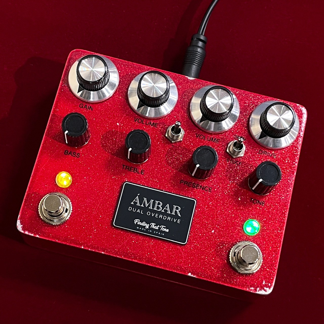 Finding That Tone AMBAR Custom Red Sparkle 【限定1台の希少カラー