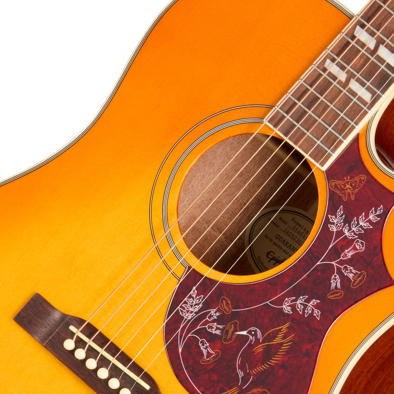 Epiphone Hummingbird Studio EC Heritage Cherry Sunburst エレアコ