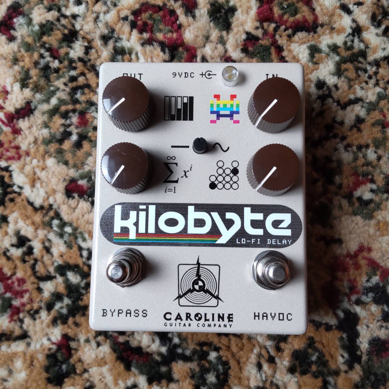 Caroline Kilobyte ローファイディレイ　美品 Caroline Guitar Company KILOBYTE（新品/送料無料）【楽器検索