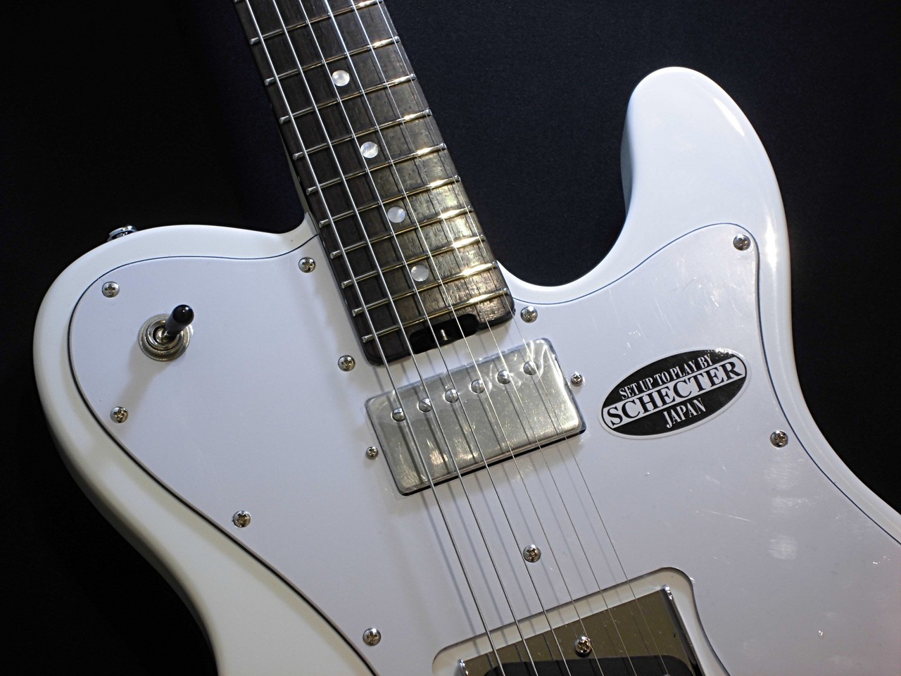 SCHECTER OL-PT-CTM/WHT/R【テレキャスターカスタム】（新品