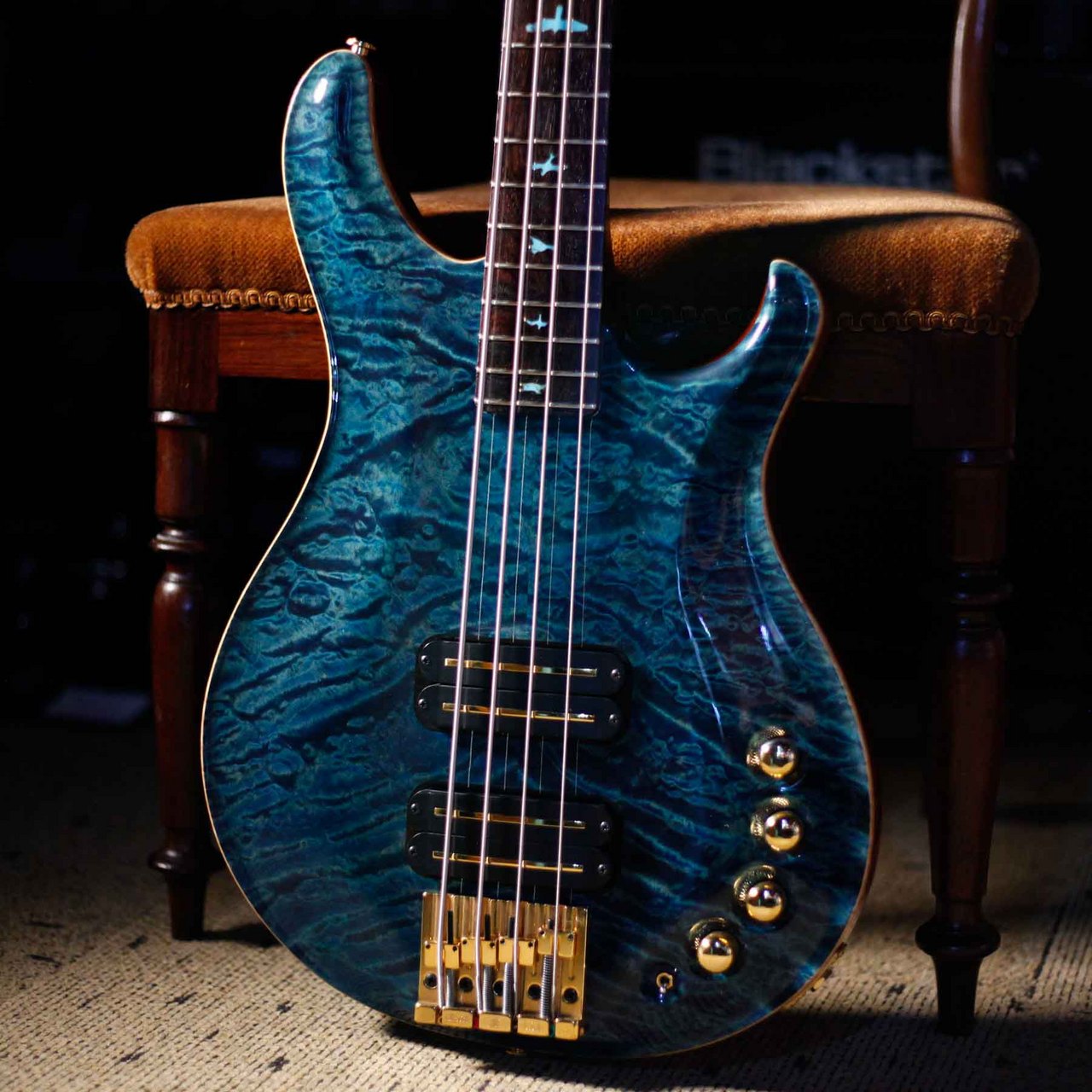 Paul Reed Smith(PRS) Private Stock #442 Bass 4 | Ocean