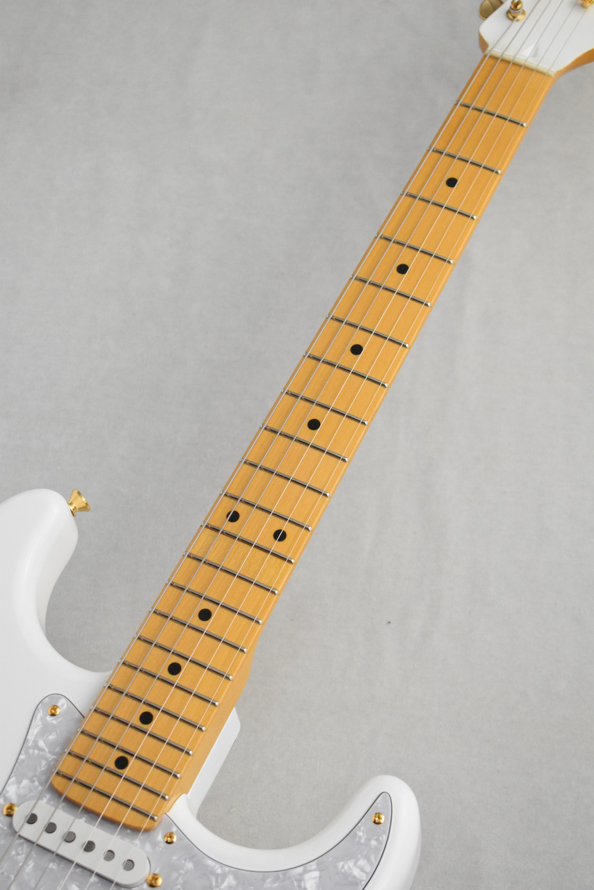 ストラトキャスター（moon st-c） Moon ST-C 2022 - Vintage White | Reverb
