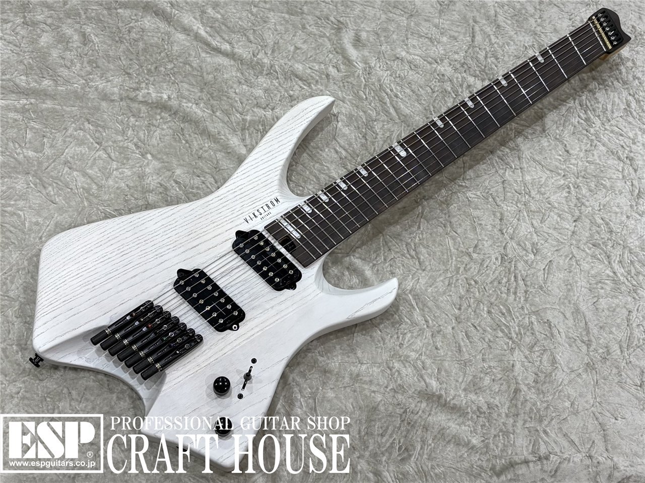 ギター VIKSTROM GUITARS VSMH-270 VIKSTROM GUITAR マルチスケール7弦ヘッドレスギターVSMH-270 TBK新品