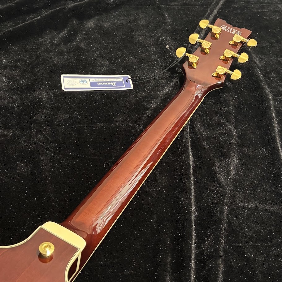 Ibanez AMH90QM TBL フルアコギター（新品/送料無料）【楽器検索