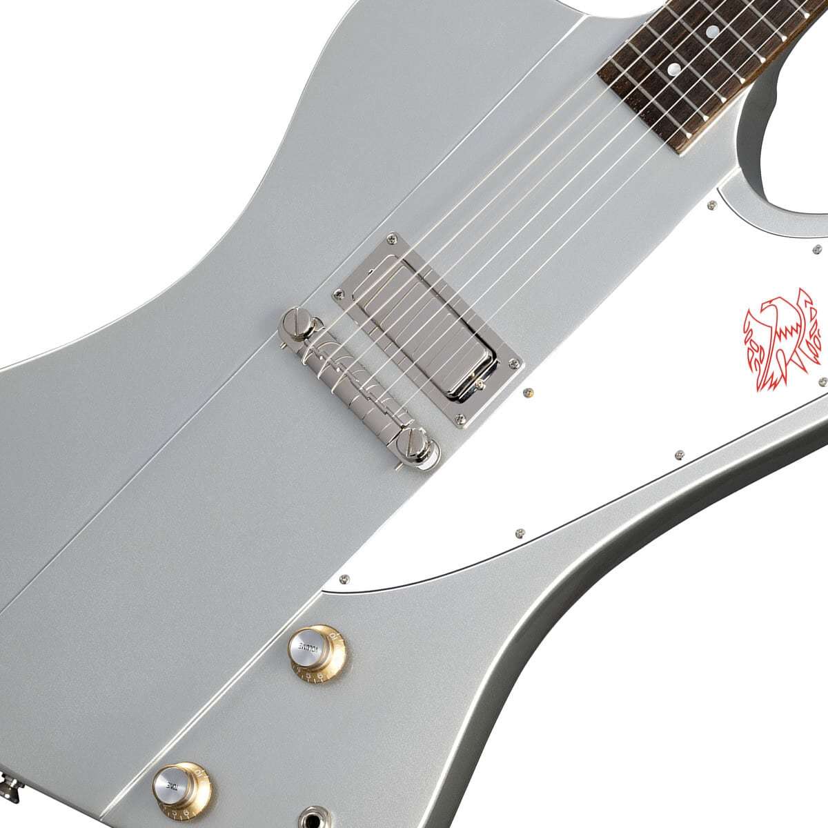 Epiphone Inspired by Gibson Custom Shop 1963 Firebird I (Silver