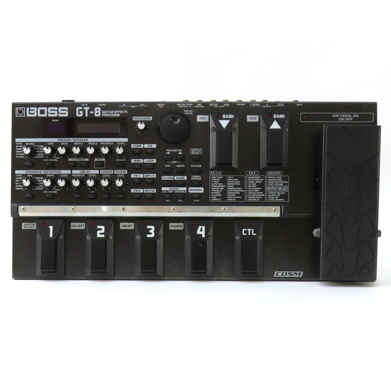 BOSS GT-8 GUITAR EFFECTS PROCESSOR（中古/送料無料）【楽器