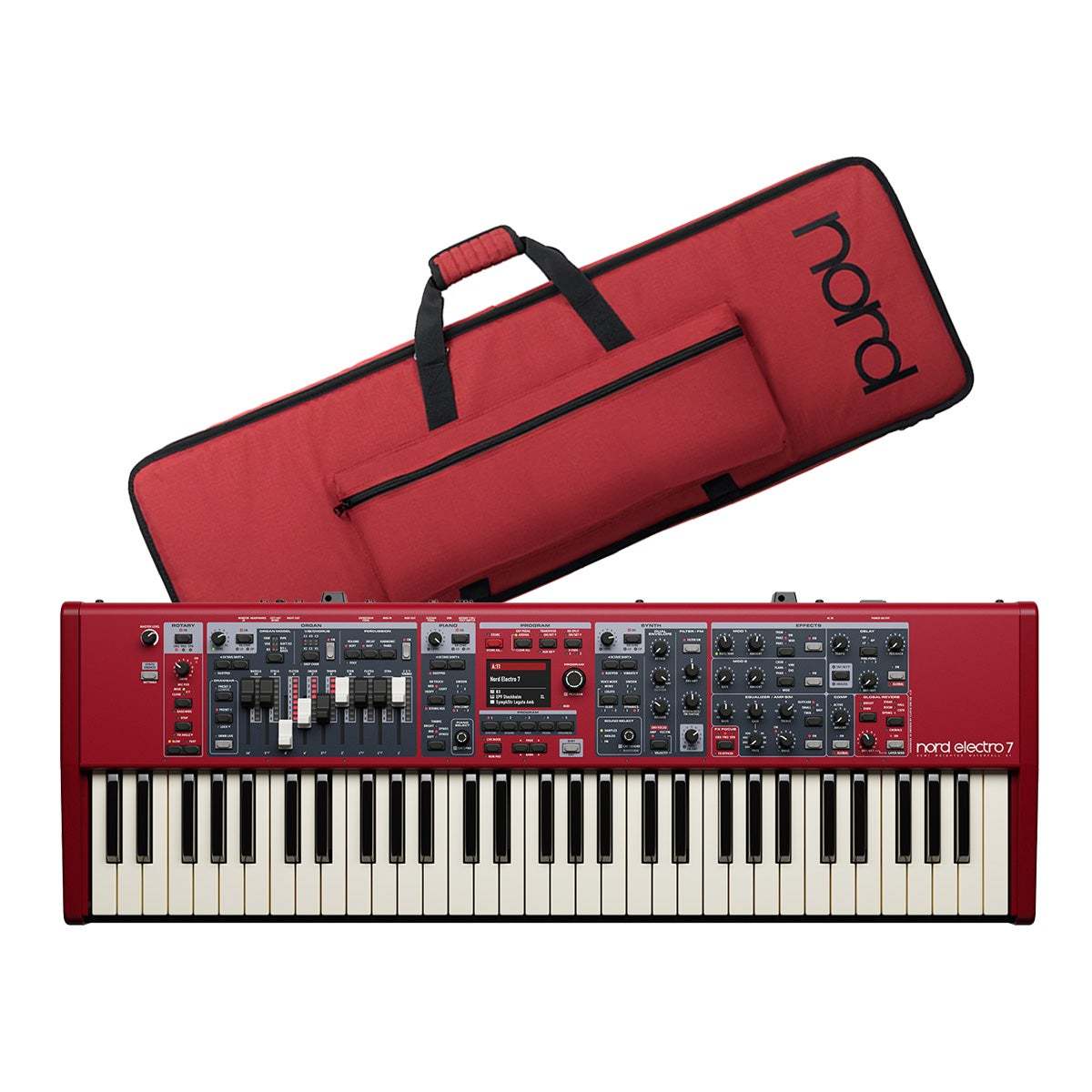 CLAVIA Nord Electro 7 61 セミウェイテッド・ウォーターフォール 61