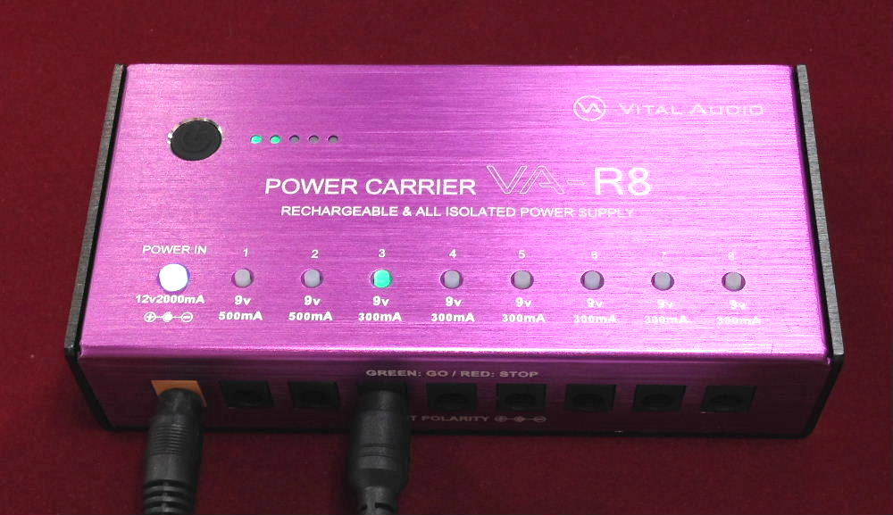 Vital Audio POWER CARRIER VA-R8 【限定特価】【充電式アイソレート 