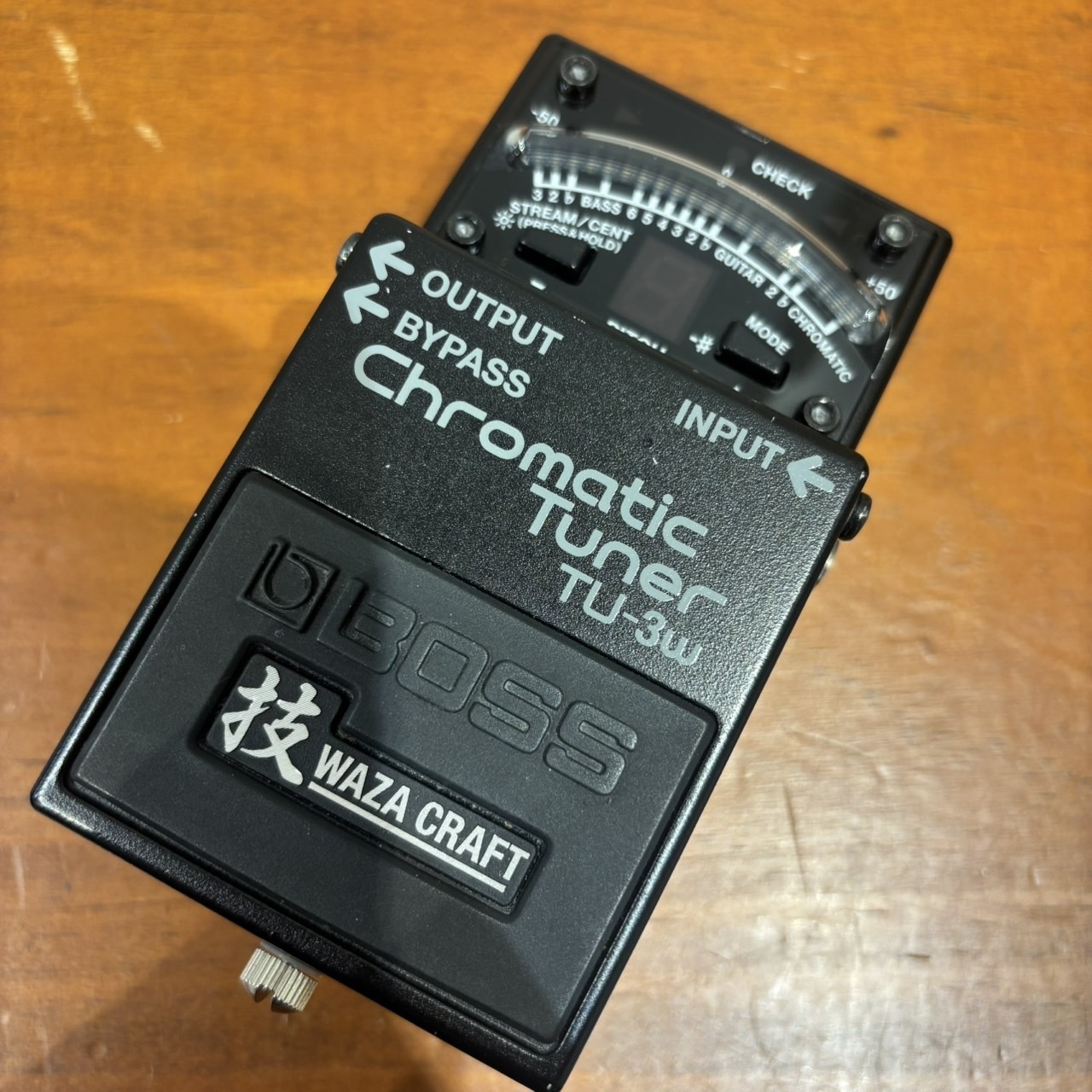 BOSS TU-3W(J) Chromatic Tuner WAZA CRAFTシリーズ ギター