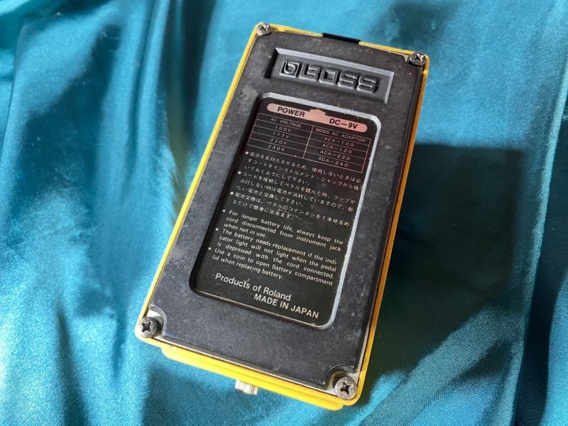 BOSS Over Drive / OD-1 銀ネジ 1979年製（中古）【楽器検索デジマート】