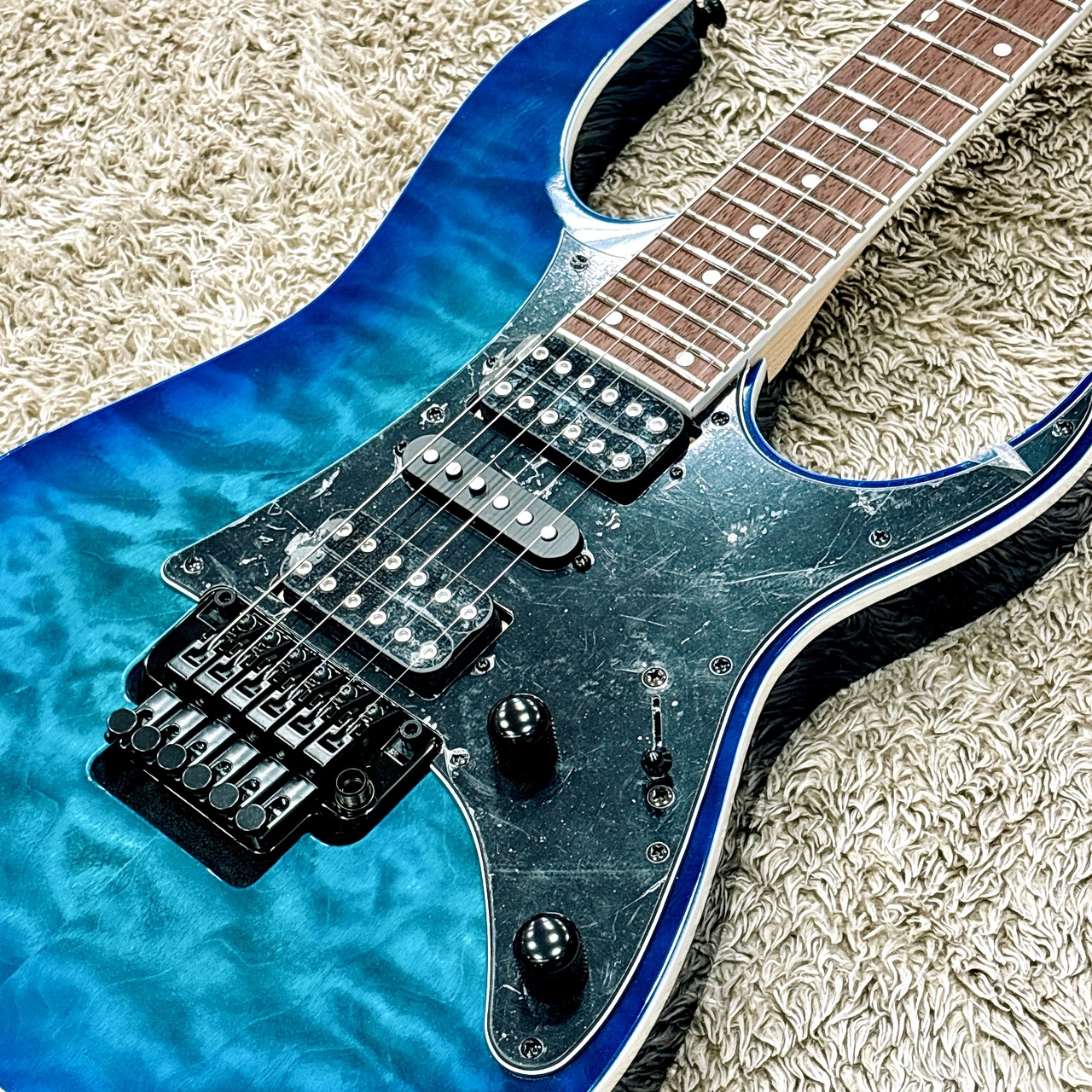 Ibanez RG450QMB-SPB (Sapphire Blue) 【2025年最新モデル】【SPOT