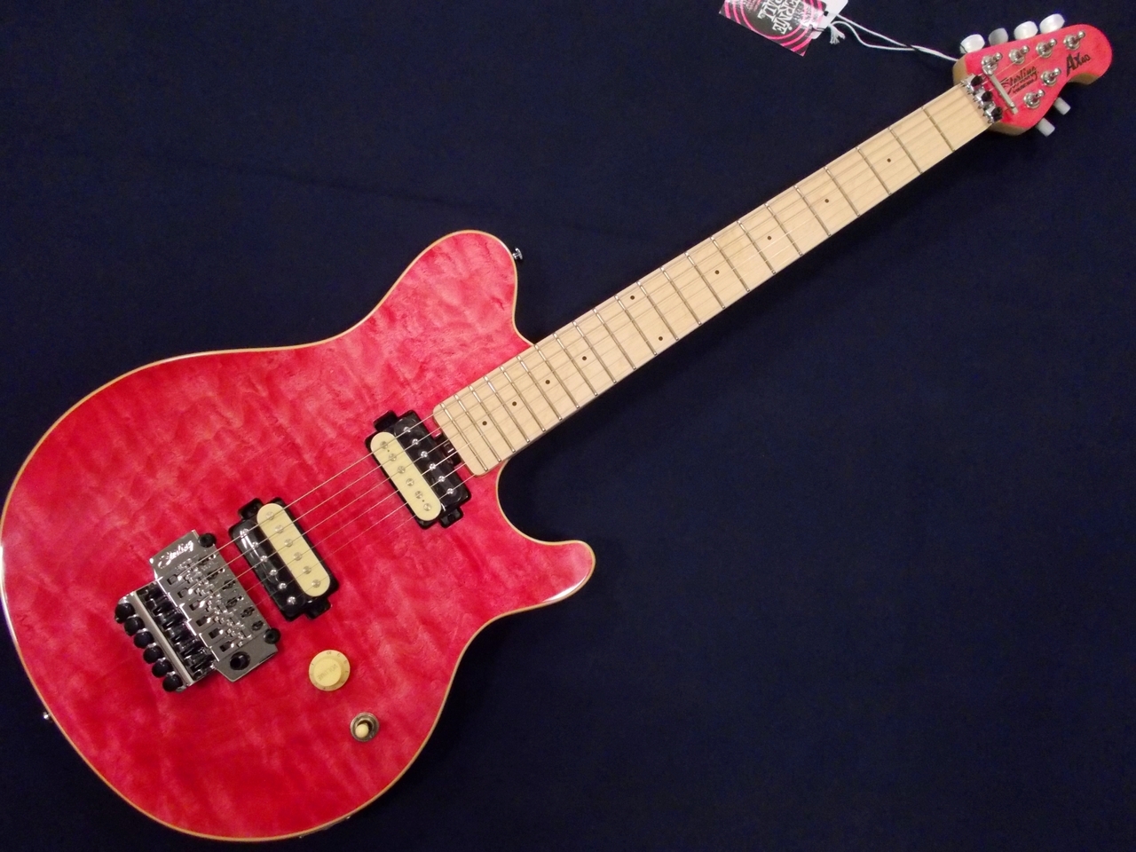 Sterling by MUSIC MAN SBMM AX40-TP-M Trans Pink（新品