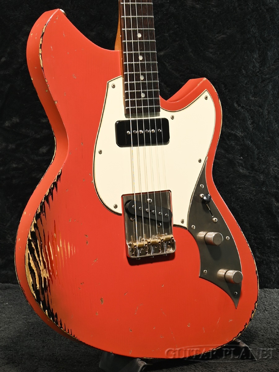 Novo Guitars 2025 LIMITED SERUS T -Fiesta Red over 64 3 Tone Burst