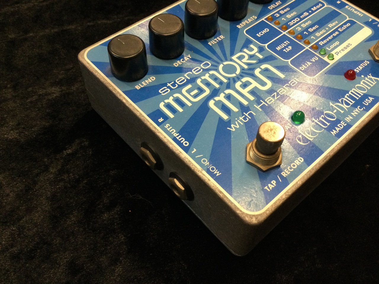 Electro-Harmonix STEREO MEMORY MAN WITH HAZARAI （中古）【楽器検索