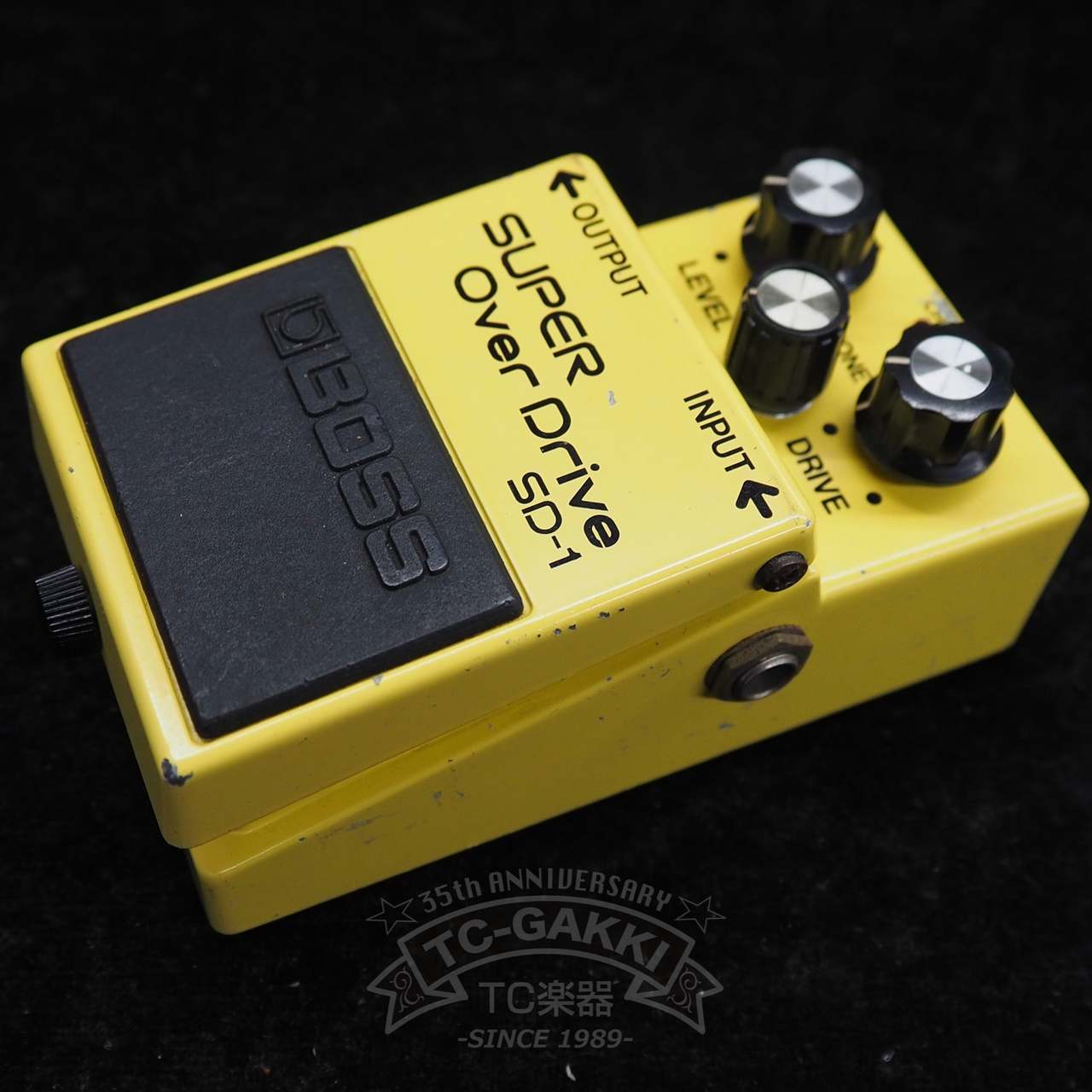 日本製 BOSS SD-1 NEC C4558C搭載 81年 BOSS SD-1 SUPER Over Drive (JAPAN/NEC C4558C)（ビンテージ