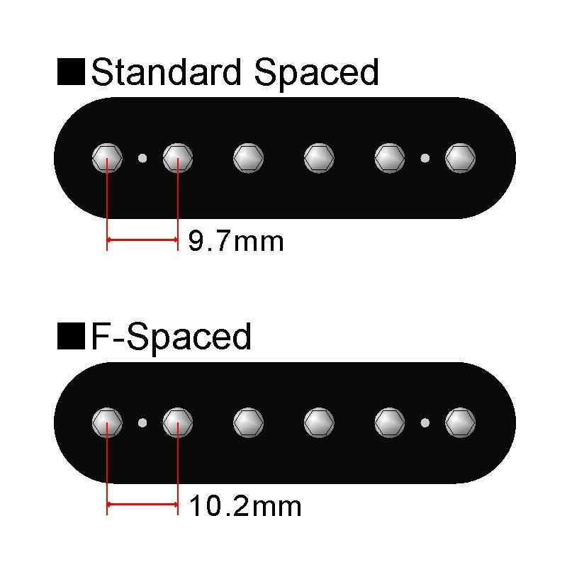 Dimarzio Air Zone [DP192] (Black/Standard-Spaced) 【安心の正規輸入