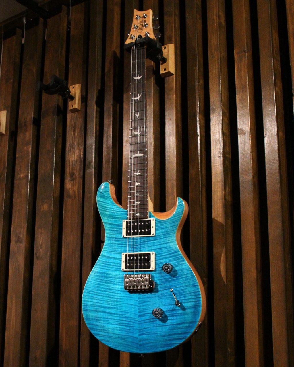 GOTOHロックペグ交換済み。限定モデル PRS SE Custom24 QM ギター