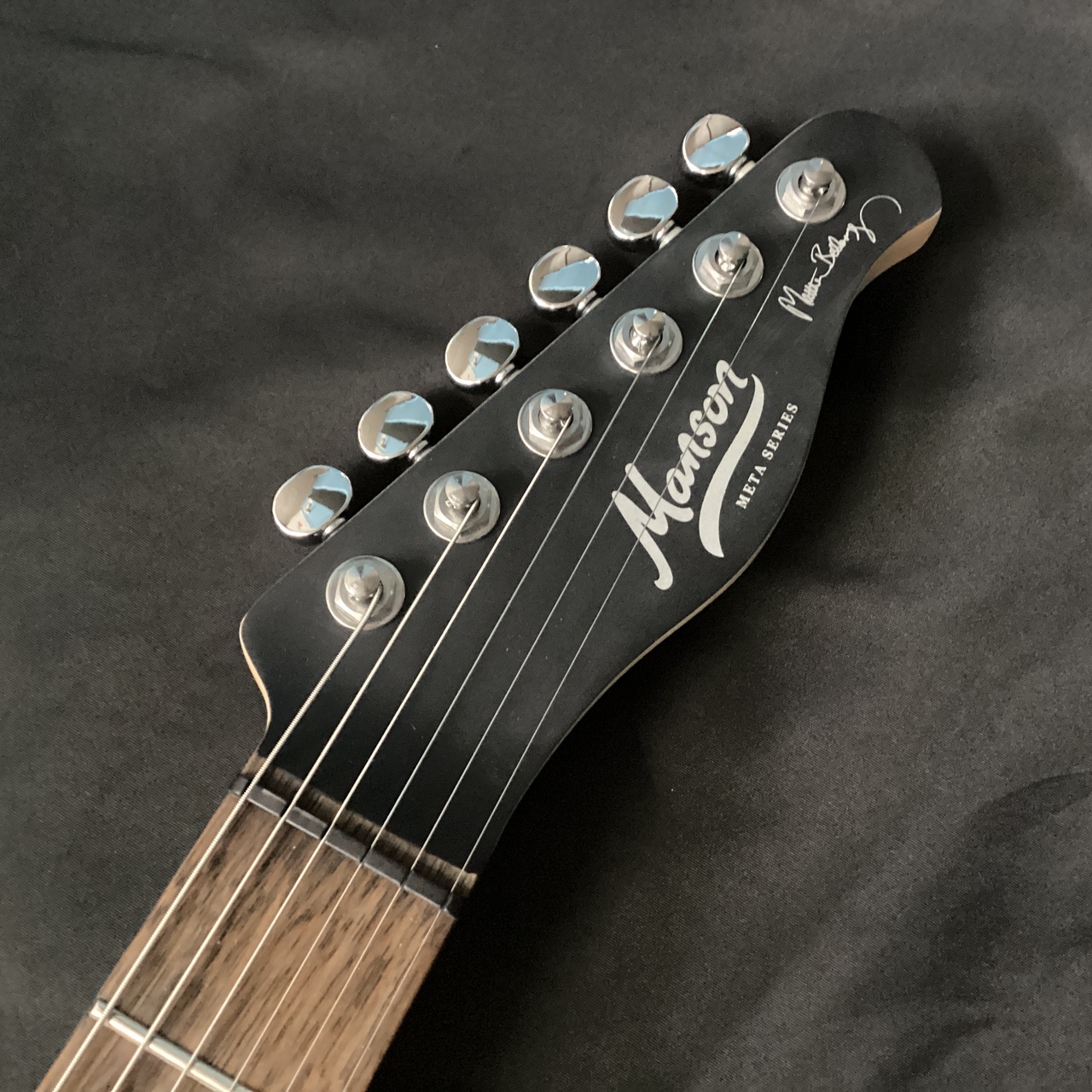 ギター SEN MACHINE bm b6 clone V2 Manson Guitar Works META-Series MBM-2/Dry Satin Black (マンソン